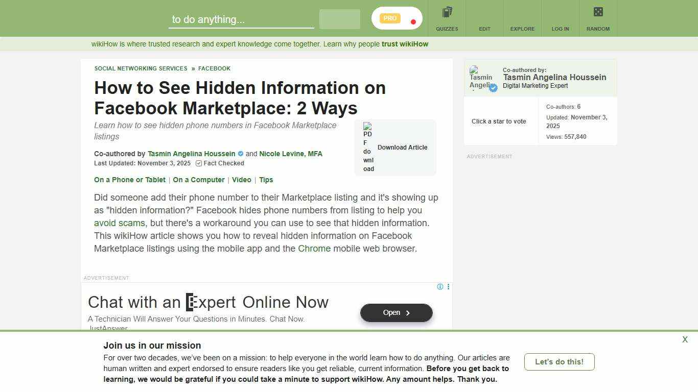 2 Ways to See Hidden Information on FB Marketplace